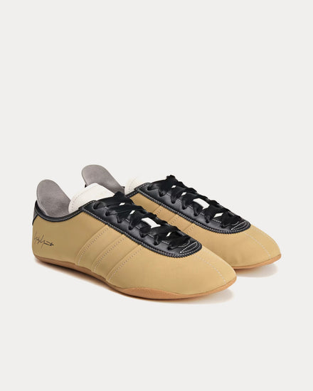 Y-3 Tokyo Golden Beige / Black / Orbit Grey Low Top Sneakers - 3