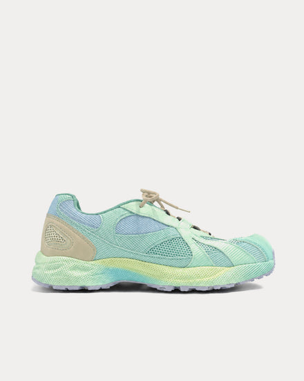 Yeezy 800s Turquoise Low Top Sneakers - 1