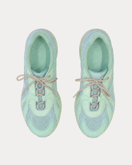 Yeezy 800s Turquoise Low Top Sneakers - 2