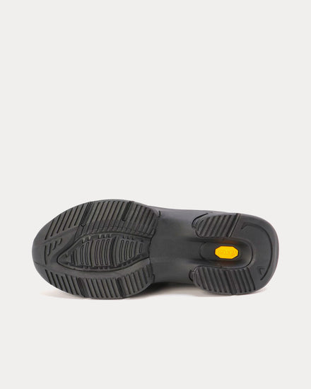 Yohji Yamamoto Y's Dad Leather Black Low Top Sneakers - 5