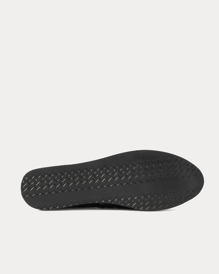 Yuketen x Chamula Alejandro Huarache Woven Leather Black Sandals - 3