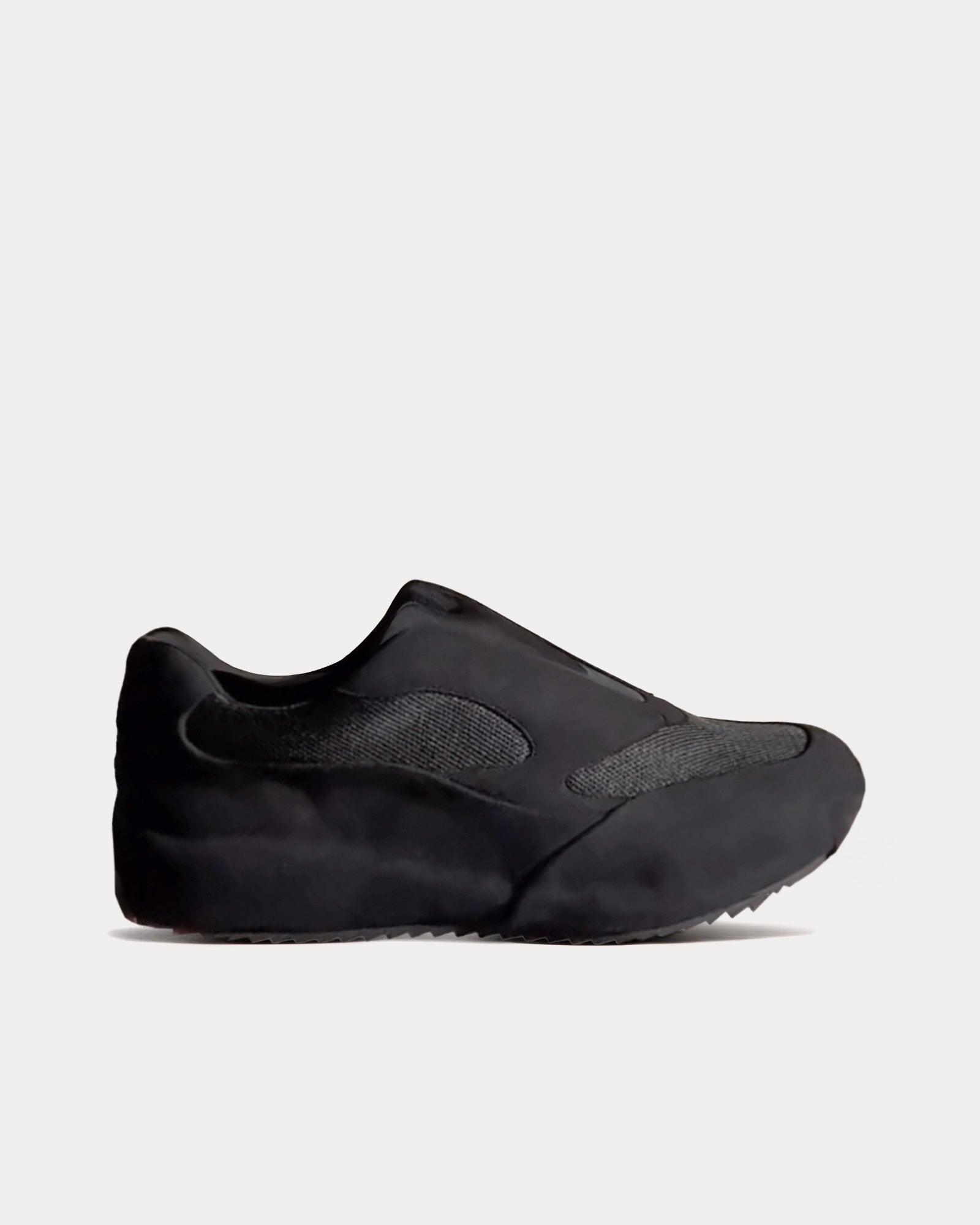 YZY Unisex BL-01 Black Slip on Sneakers