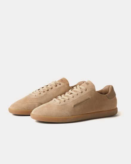 Zegna 232 Beige Low Top Sneakers - 3