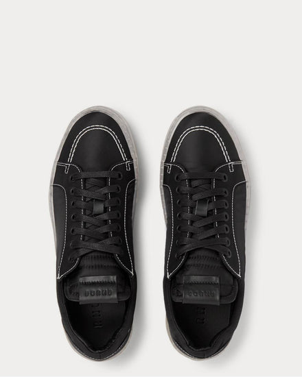 Rhude V1 Leather-Trimmed Nylon  Black low top sneakers - 6
