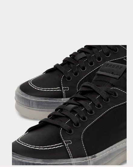 Rhude V1 Leather-Trimmed Nylon  Black low top sneakers - 5