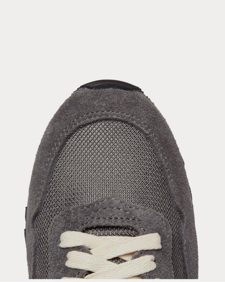 Visvim Roland Suede and Mesh  Gray low top sneakers - 5