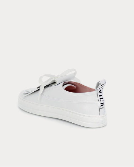 Roger Vivier Call Me Vivier leather Bianco Slip On Sneakers - 3