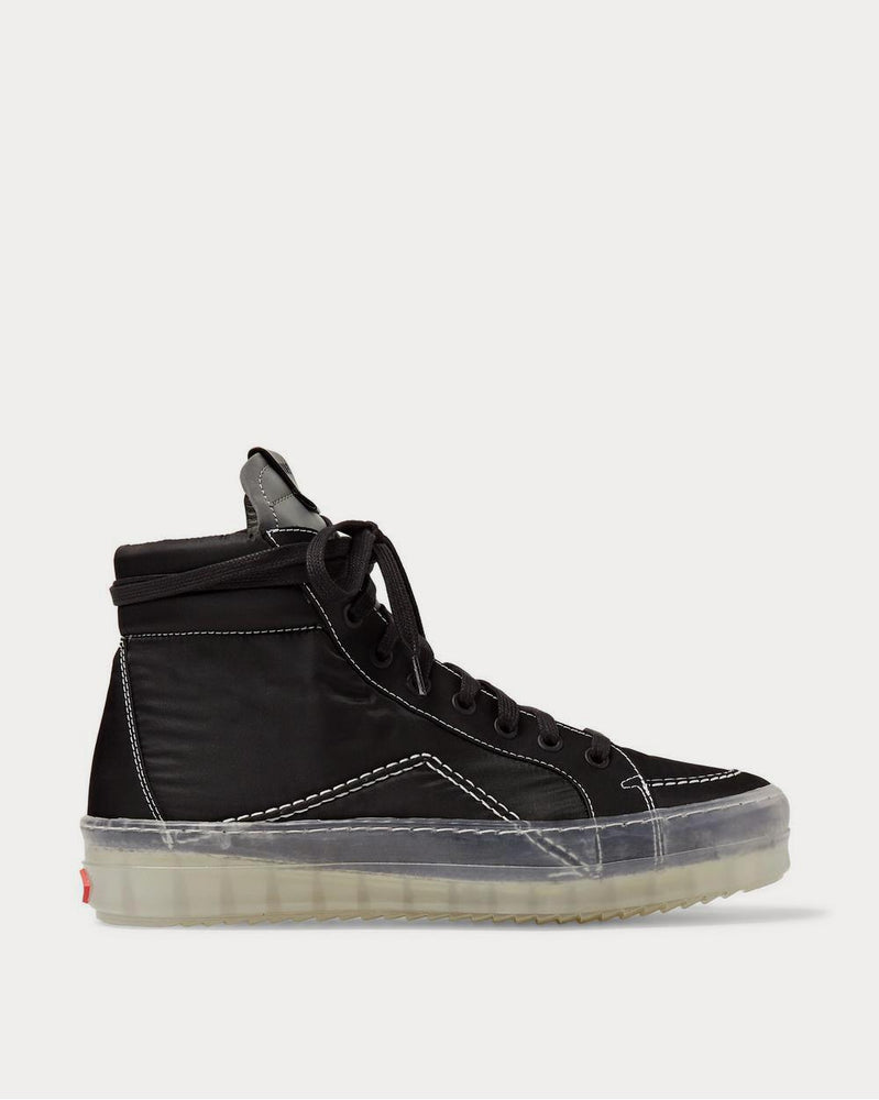 Rhude RH V1 Shell High-Top  Black high top sneakers - 1