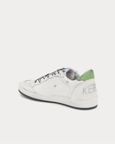 Golden Goose Ball Star glitter leather White Low Top Sneakers - 3