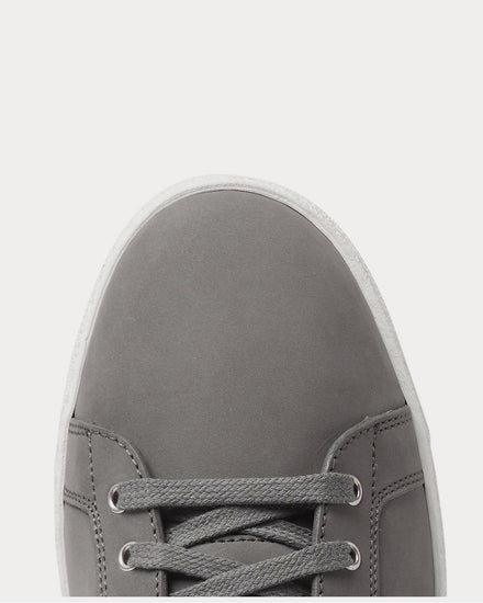 J.M. Weston Nubuck  Gray low top sneakers - 5