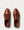 Fast Track Leather Brogue  Tan low top sneakers