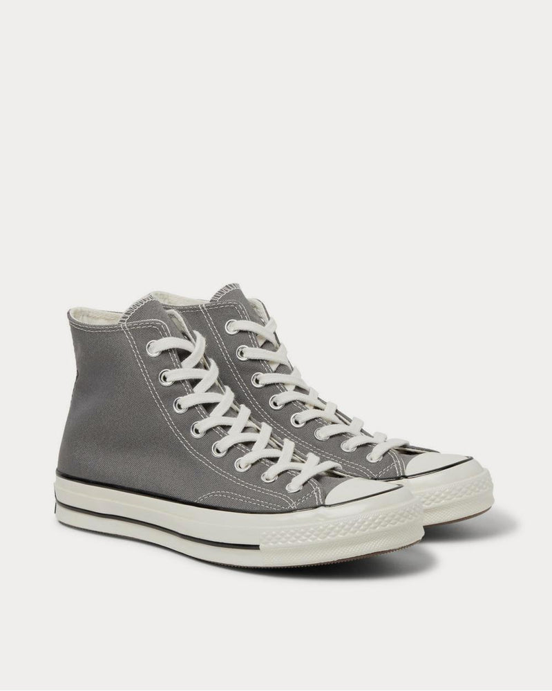 Converse Men's Chuck 70 Canvas Grey high top sneakers