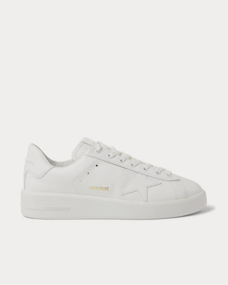 Golden Goose Purestar Leather  White low top sneakers - 1