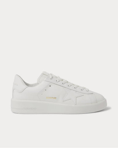 Golden Goose Purestar Leather  White low top sneakers