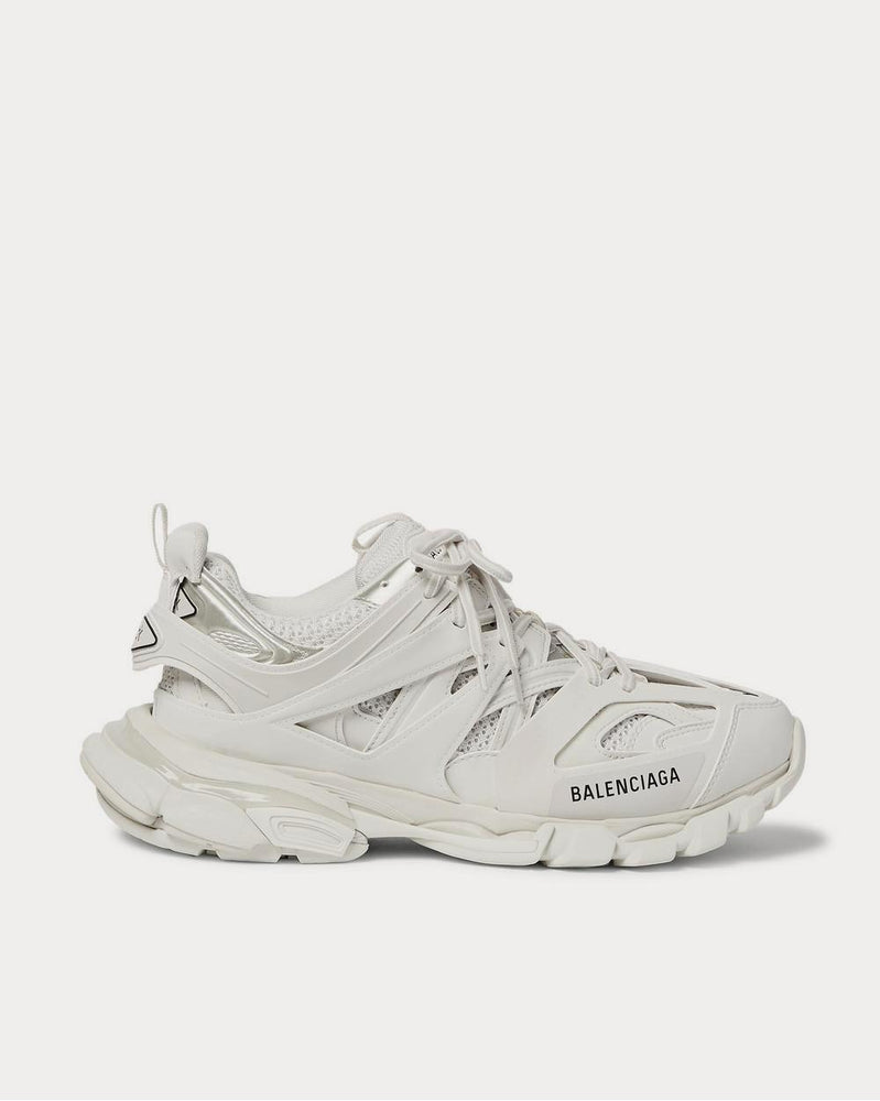 Balenciaga Track Nylon, Mesh and Rubber  White low top sneakers - 1