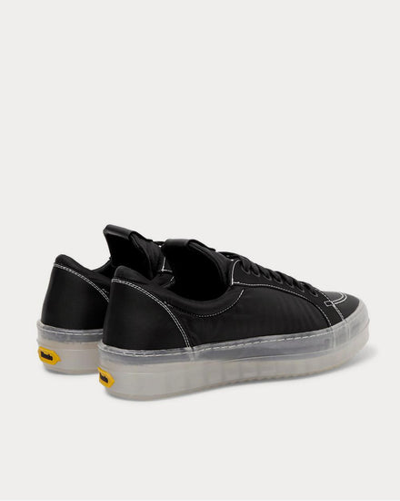 Rhude V1 Leather-Trimmed Nylon  Black low top sneakers - 4