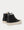 Skagway Leather-Trimmed Canvas High-Top  Black high top sneakers