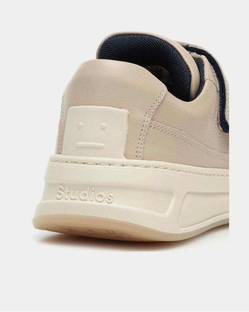 Acne Studios Steffey leather Beige Low Top Sneakers - 4