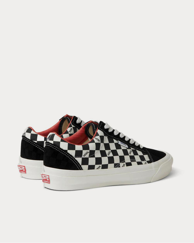 Vans UA Old Skool NS OG Checked Canvas and Suede  Black low top sneakers - 3