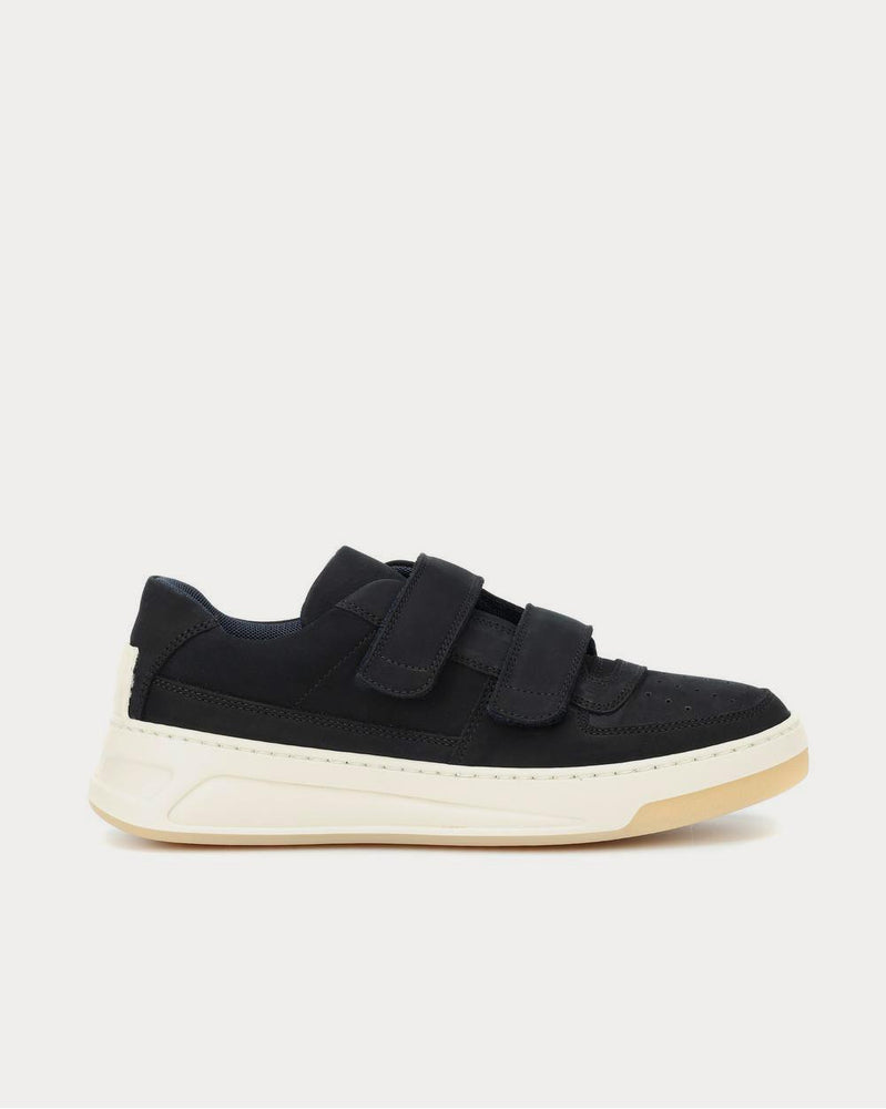 Acne Studios Steffey nubuck Black Low Top Sneakers - 1