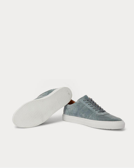 Mr P. Larry Suede  Blue low top sneakers - 3
