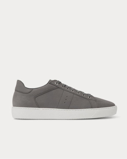 J.M. Weston Nubuck  Gray low top sneakers - 1