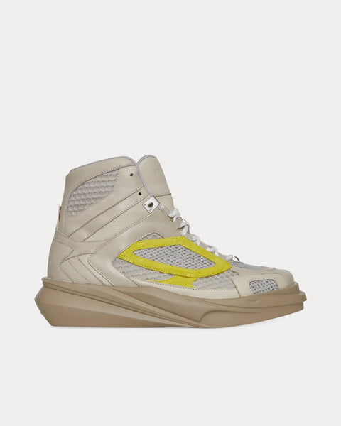Mono Hiking Sand / Yellow High Top Sneakers