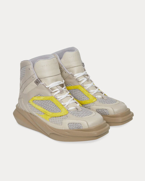 Mono Hiking Sand / Yellow High Top Sneakers