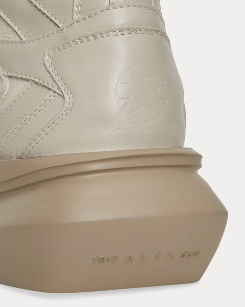 Mono Hiking Sand / Yellow High Top Sneakers