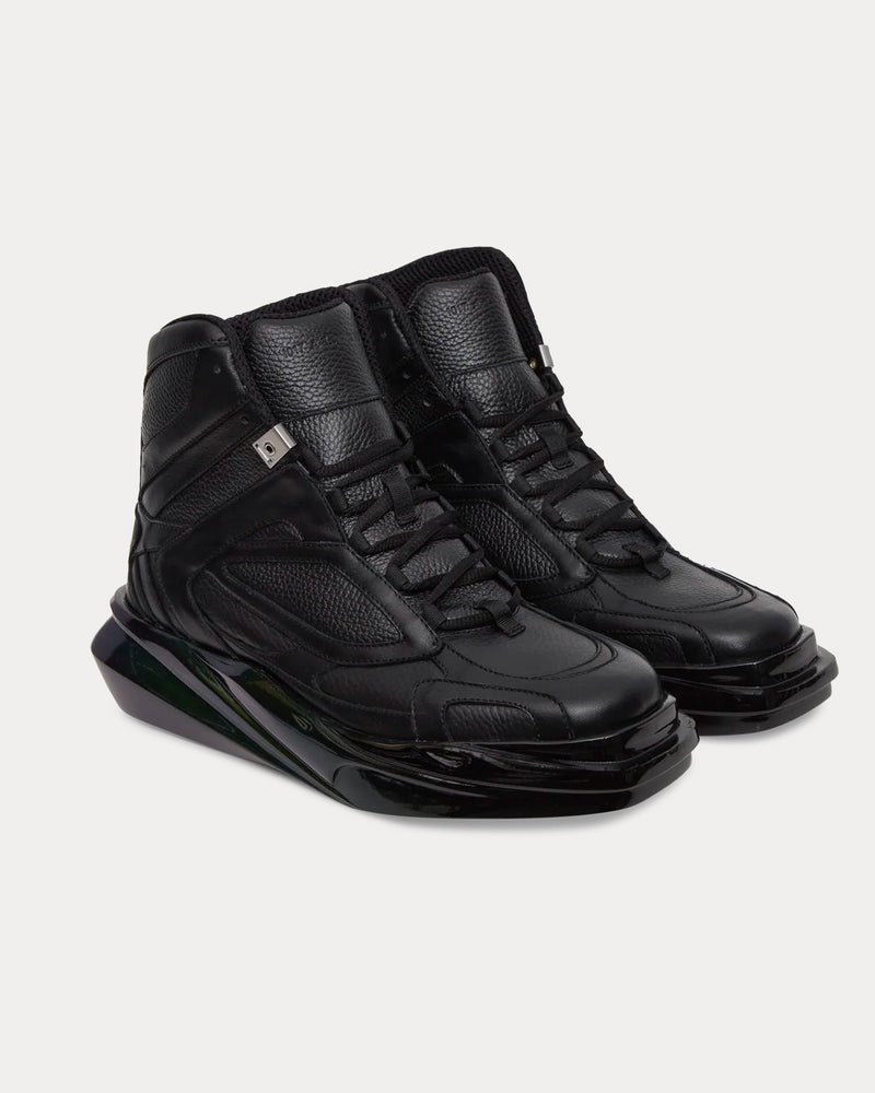 1017 ALYX 9SM Mono Hiking Black / Green High Top Sneakers - 2