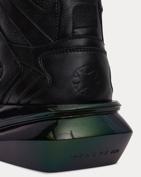 Mono Hiking Black / Green High Top Sneakers
