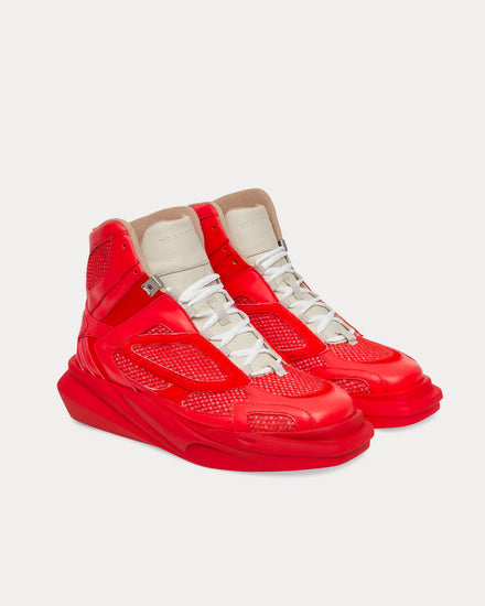1017 ALYX 9SM Men's Mono Hiking Red High Top Sneakers & Trainers
