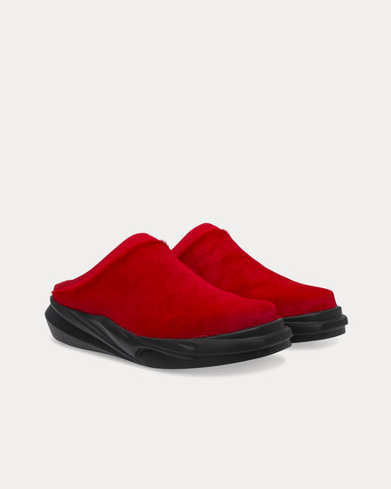 1017 ALYX 9SM Mono Mule Red Slip Ons - 2