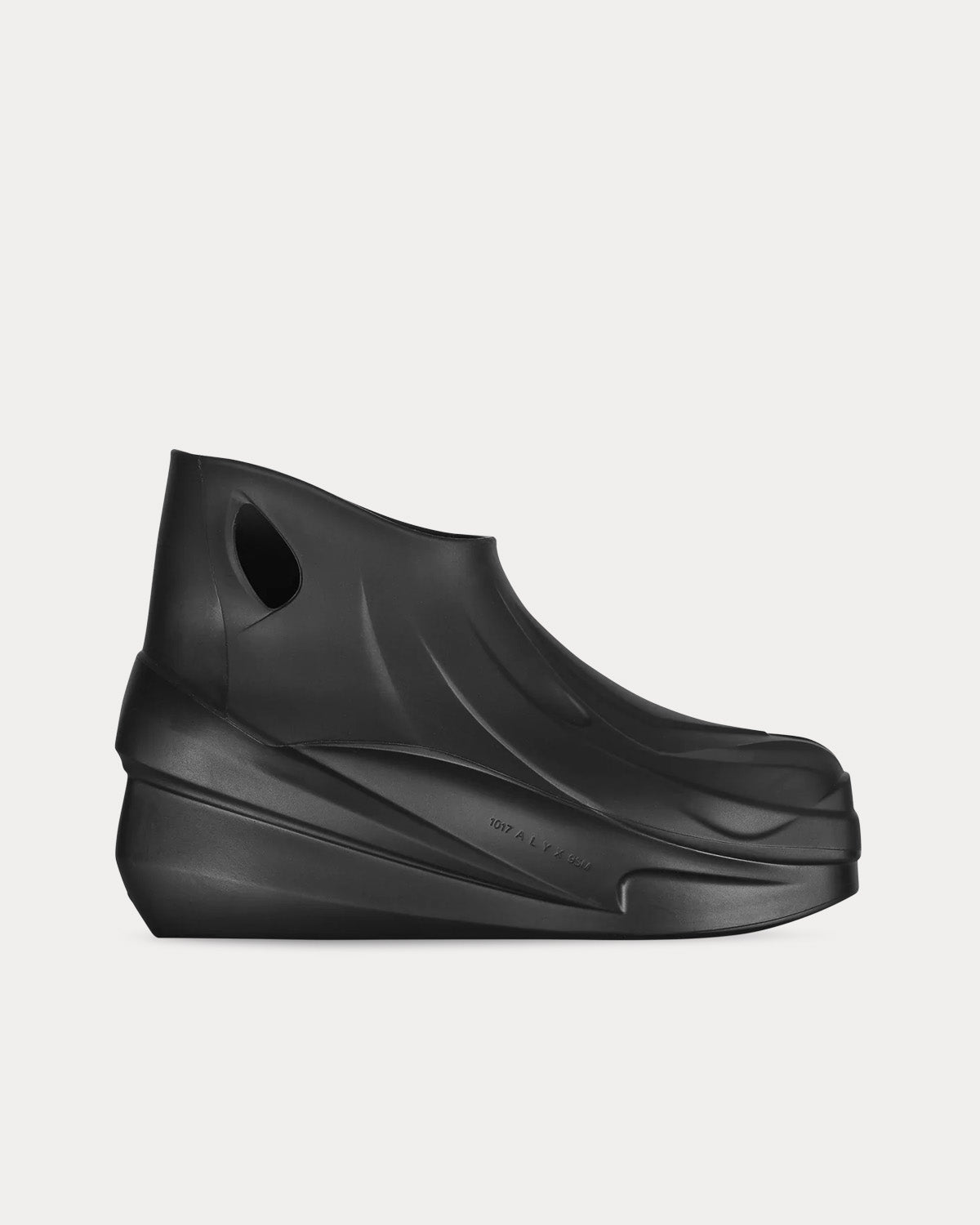 1017 ALYX 9SM - Mono Boot Black High Top Sneakers