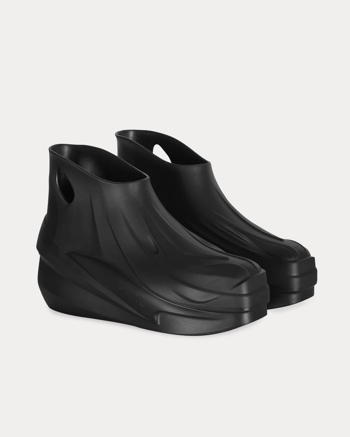 1017 ALYX 9SM - Mono Boot Black High Top Sneakers