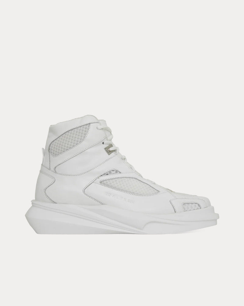 1017 ALYX 9SM Mono Hiking Boot White High Top Sneakers - 1