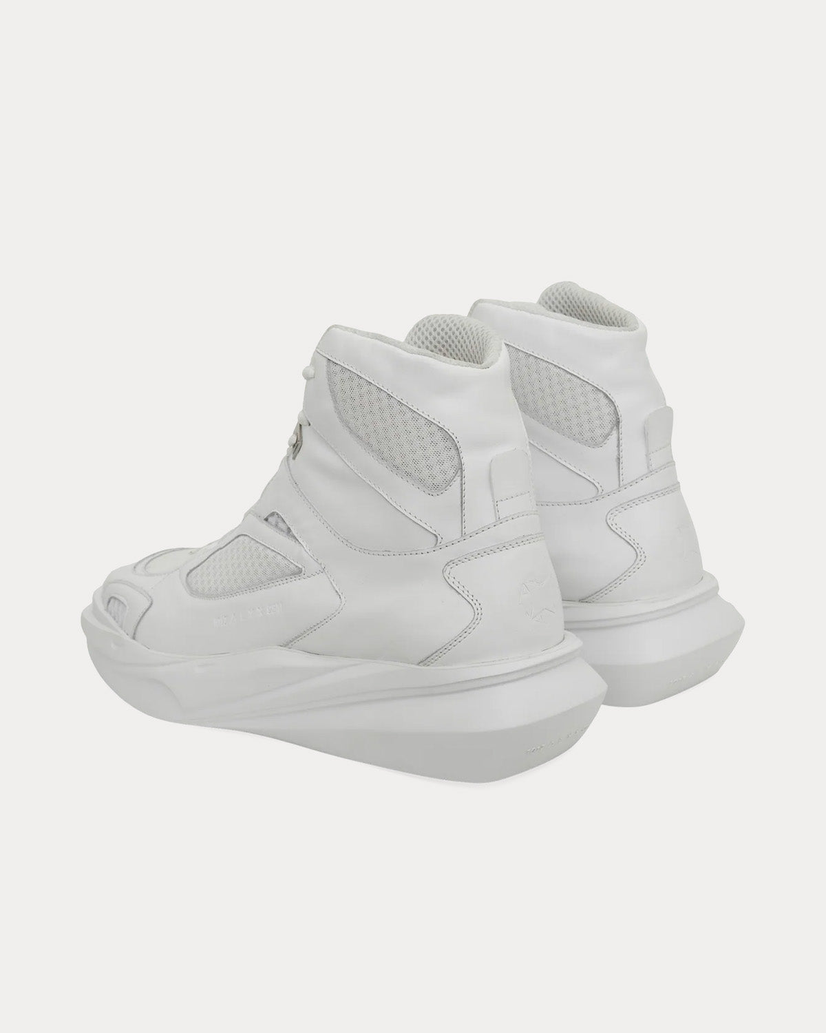 1017 ALYX 9SM - Mono Hiking Boot White High Top Sneakers