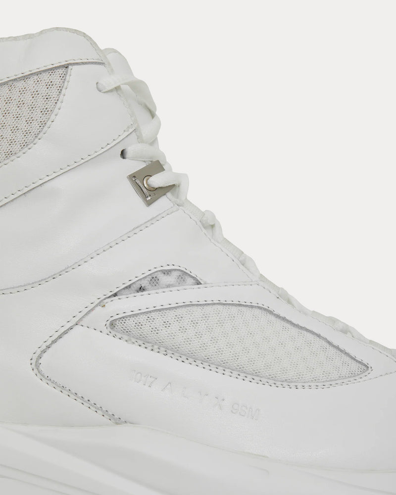 1017 ALYX 9SM Mono Hiking Boot White High Top Sneakers - 4