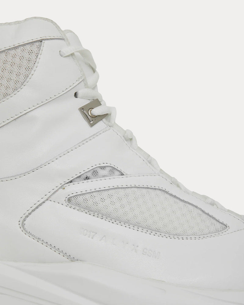 1017 ALYX 9SM Mono Hiking Boot White High Top Sneakers - 4
