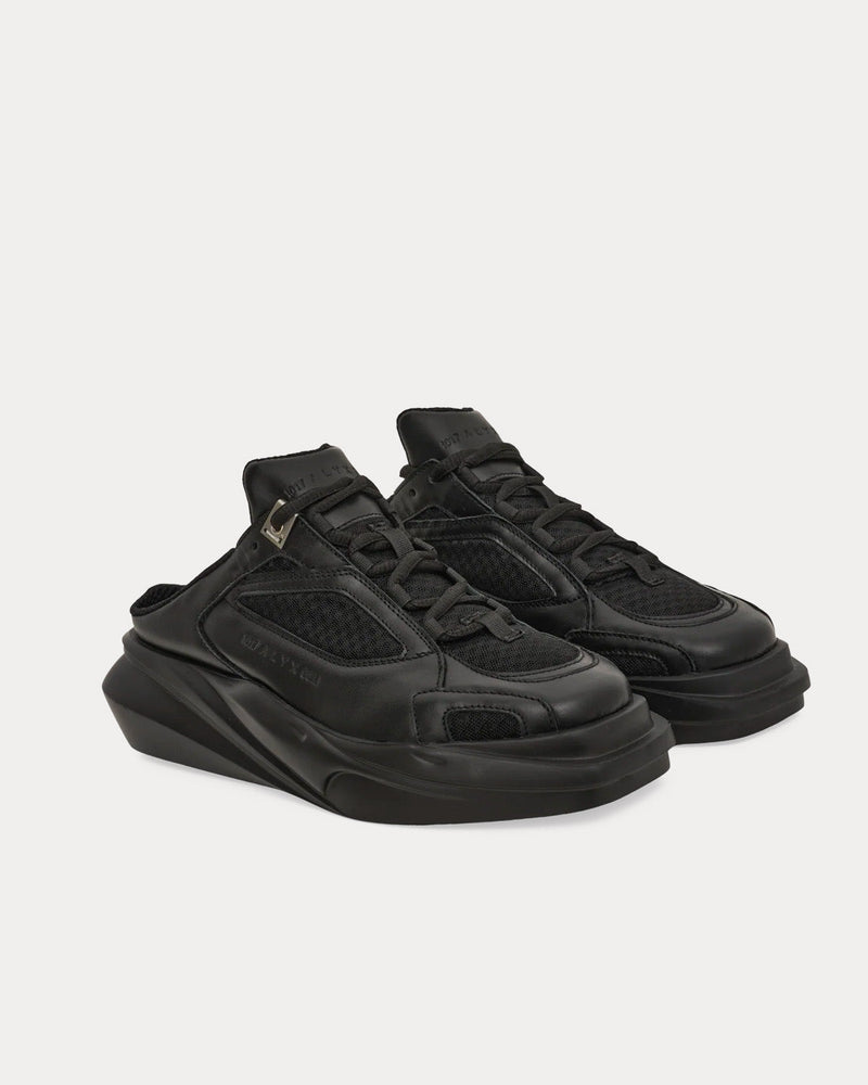 1017 ALYX 9SM Mono Hiking Mule Black Low Top Sneakers - 2