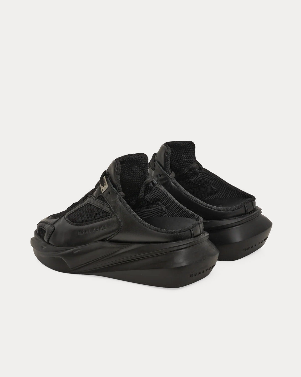 1017 ALYX 9SM - Mono Hiking Mule Black Low Top Sneakers