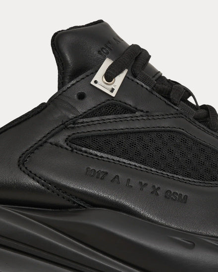 スニーカー Alyx Black Leather Hiking Sneakers 1017 ALYX 9SM Mono Hiking ハイカットスニーカー | ブラック