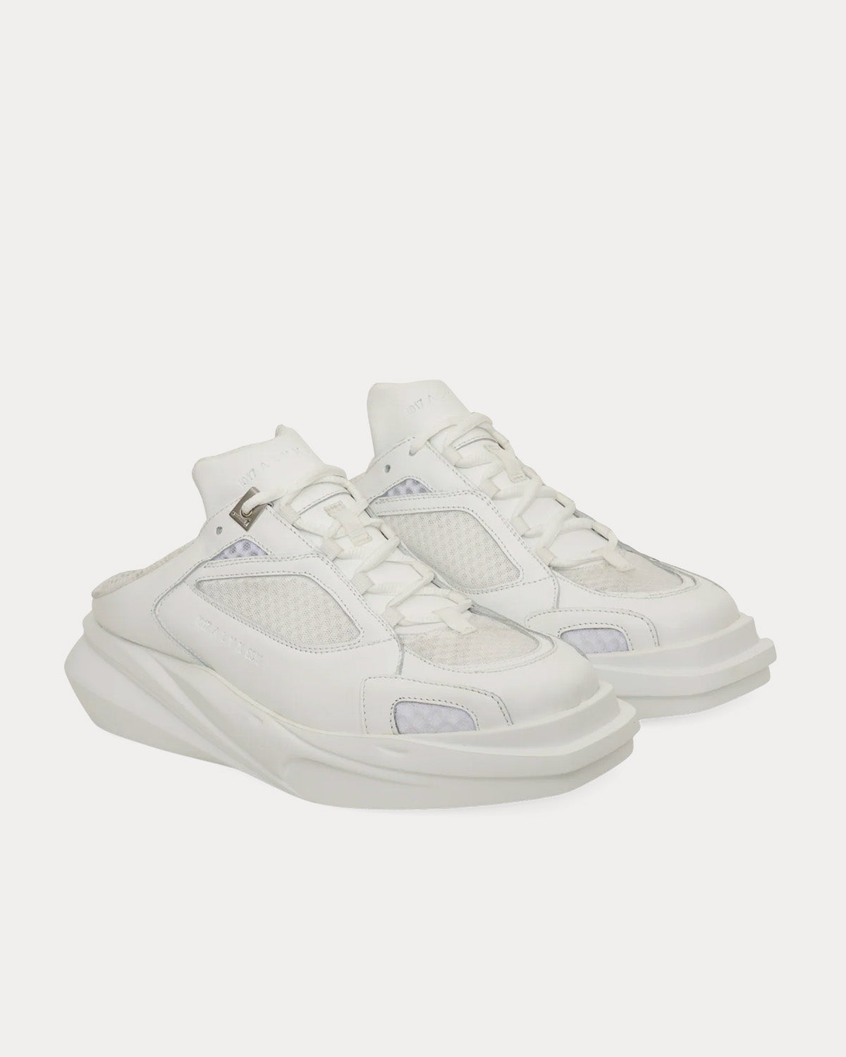 1017 ALYX 9SM - Mono Hiking Mule White Low Top Sneakers