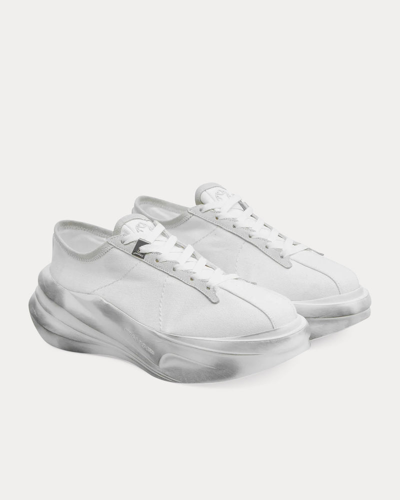 1017 ALYX 9SM Treated Aria White Low Top Sneakers - 2
