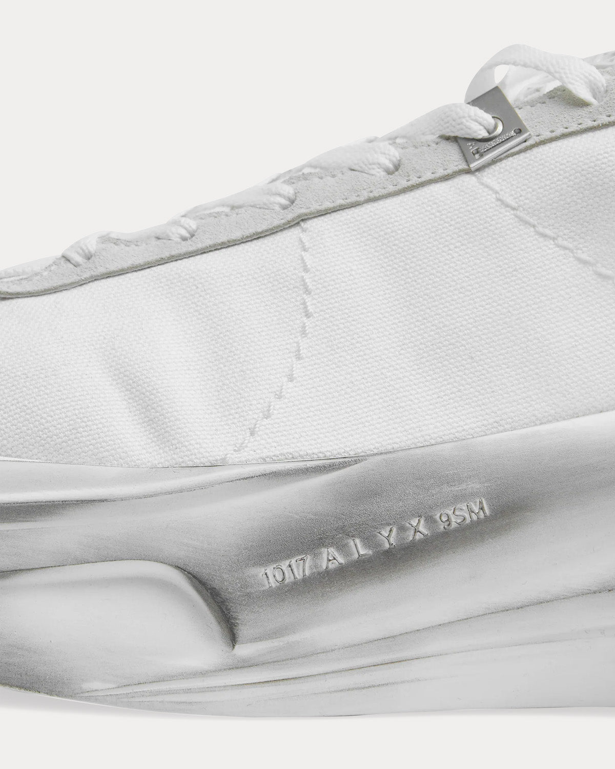 1017 ALYX 9SM - Treated Aria White Low Top Sneakers