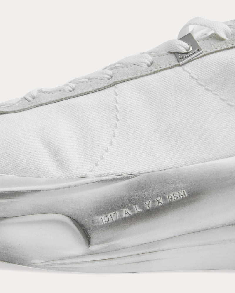 1017 ALYX 9SM Treated Aria White Low Top Sneakers - 4