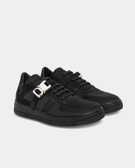1017 ALYX 9SM Satin Buckle Black Low Top Sneakers - 2