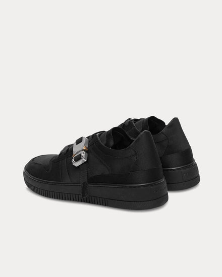 1017 ALYX 9SM Satin Buckle Black Low Top Sneakers - 3