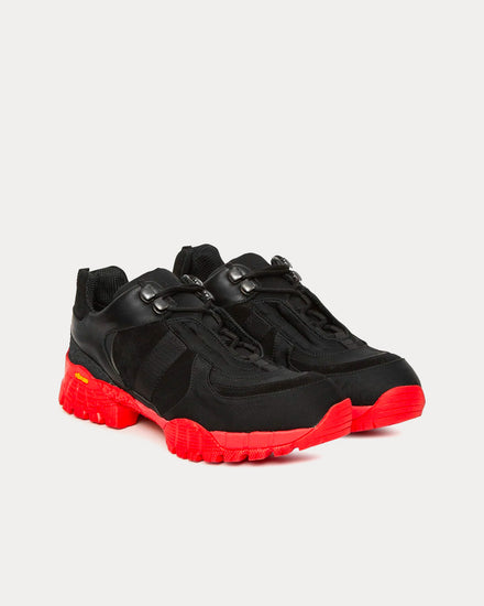 1017 ALYX 9SM Hiking Boot With Vibram Sole Black / Red Low Top Sneakers - 2