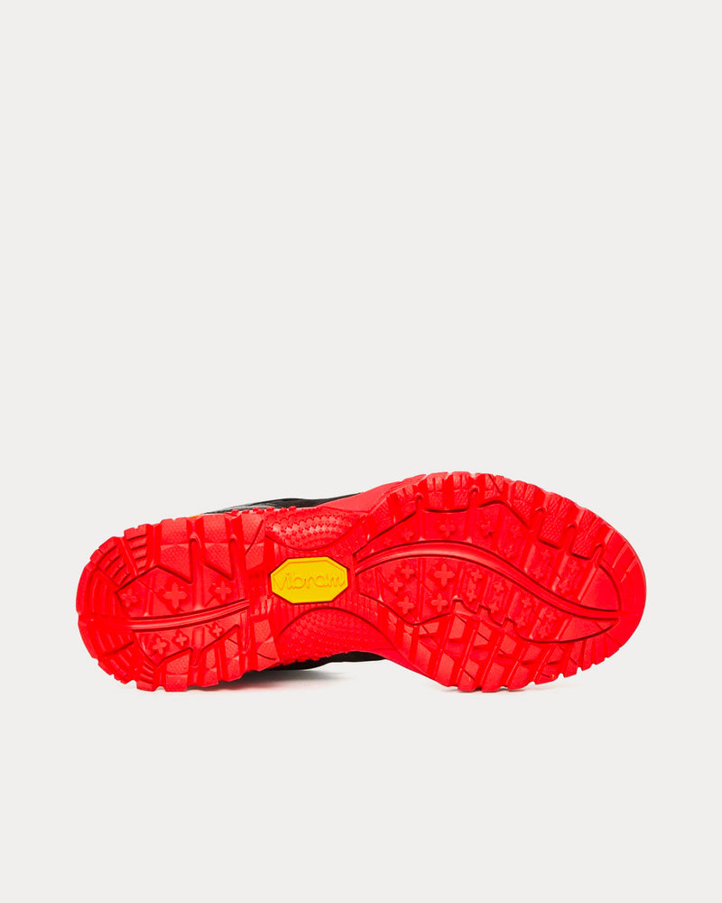 1017 ALYX 9SM Hiking Boot With Vibram Sole Black / Red Low Top Sneakers - 4